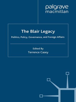cover image of The Blair Legacy